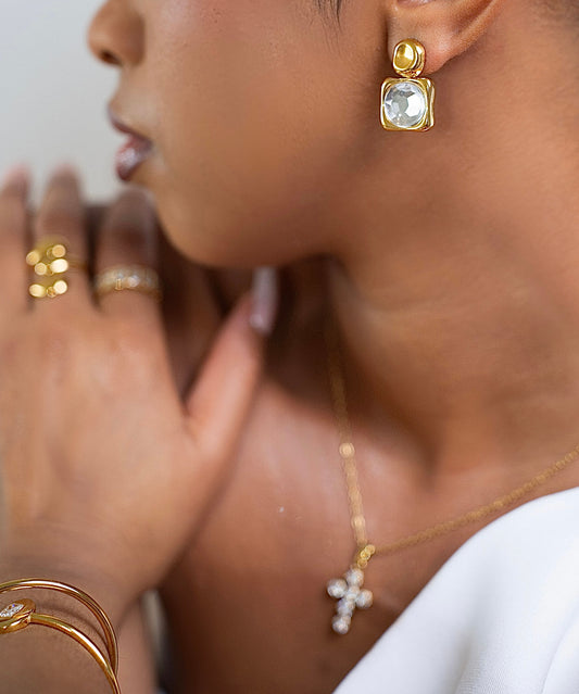 Boucles d'oreilles Kaia – portées