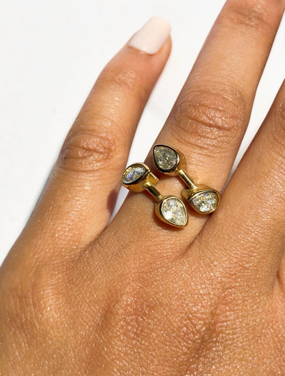 Elara | Bague en acier inoxydable