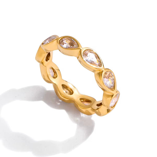 Bague Iris – vue produit fond blanc