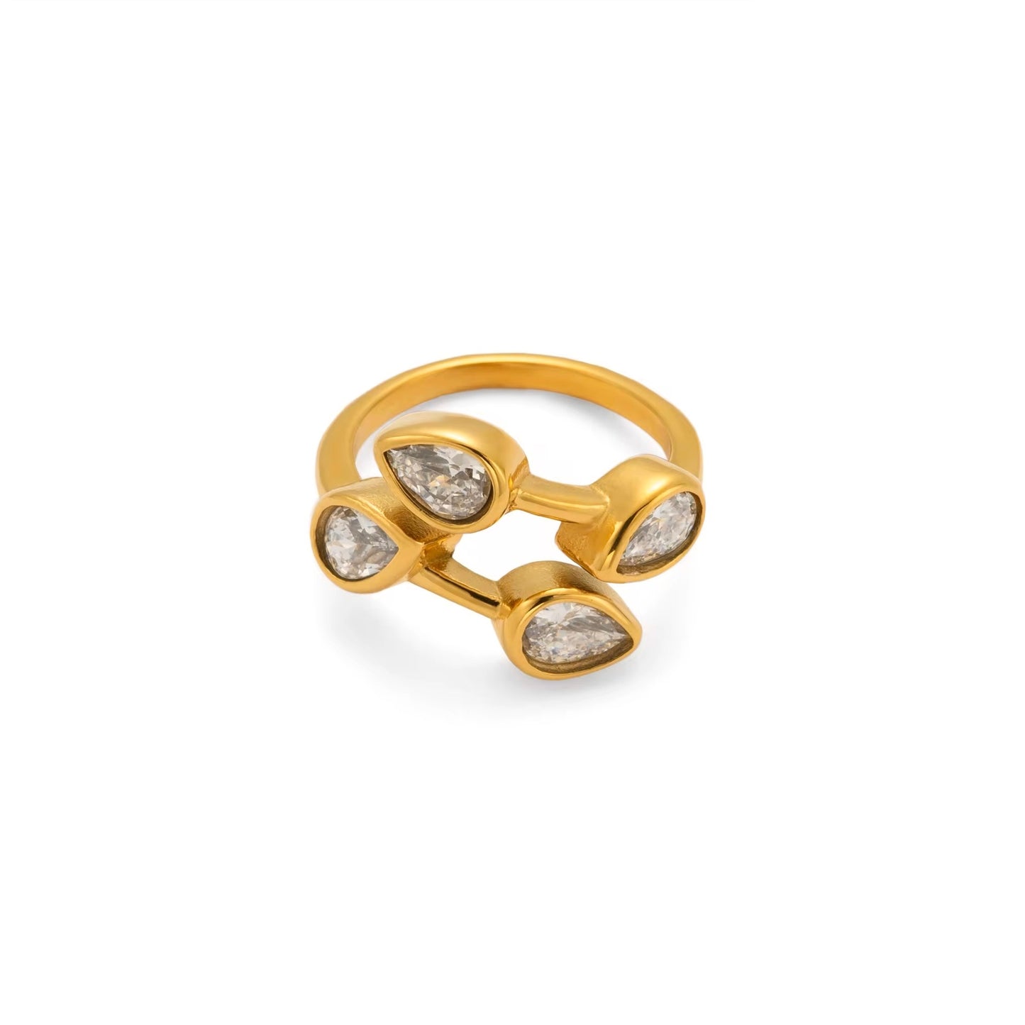 Elara | Bague en acier inoxydable