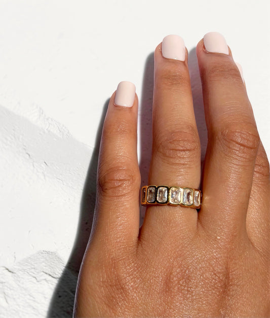 Bague Zina – vue produit fond blanc