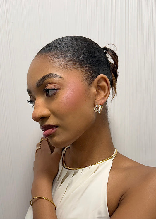 Boucles d'oreilles Leva – vue de profil 2